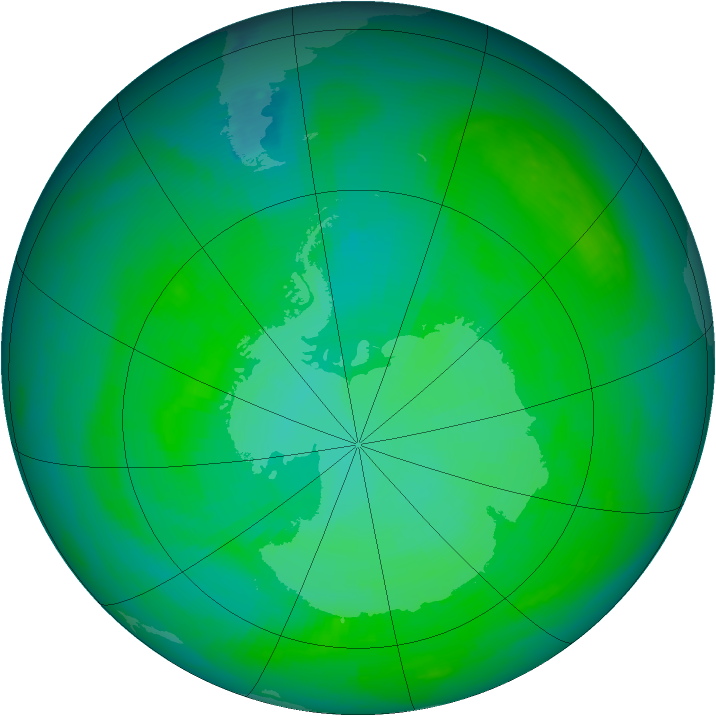 Ozone Map 1983-12-13